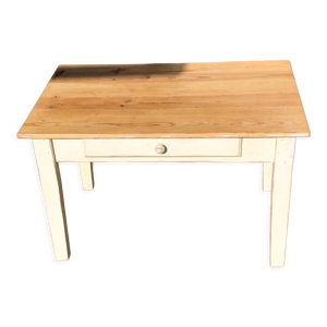 Table basse patinée
