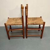 Set of 6 chairs model "Dordogne" Sentou edition