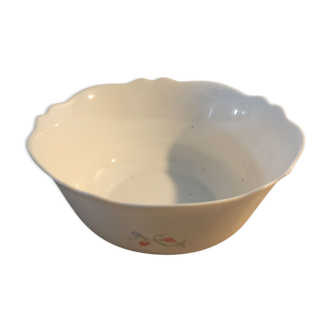 Arcopal salad bowl scent pea pattern