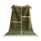 Handmade traditional Moroccan rug green 2/3 m