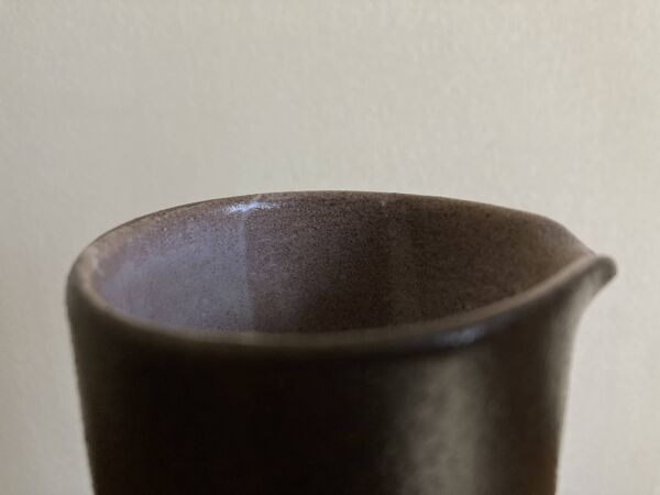 Céramique mid century en terre vernissée 1970