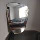Vintage Brass Rear View Mirror, 1960s