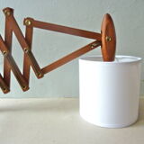 Le Klint accordion scissor wall light by Erik Hansen from the 60s