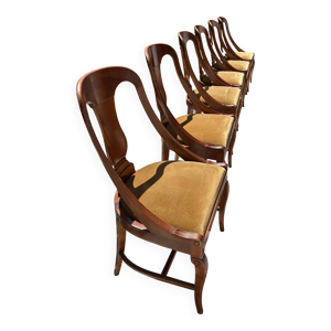 Chaises de style Empire - gondole