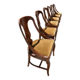 Chaises de style Empire dites Gondole