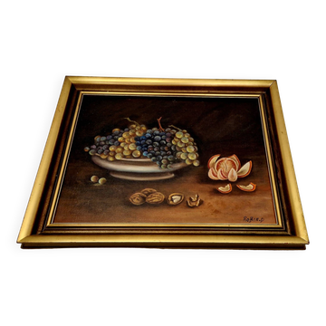 Still life oil on canvas