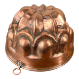 Round copper cake mold