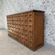 Renovated oak workshop drawer unit.