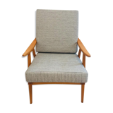 Grey Boomerang armchair