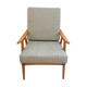 Grey Boomerang armchair