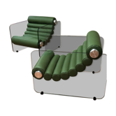 Hyaline  chair by Fabio lenci