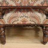 Ornamental armchair in oak, Louis XIII style – Early 20th century