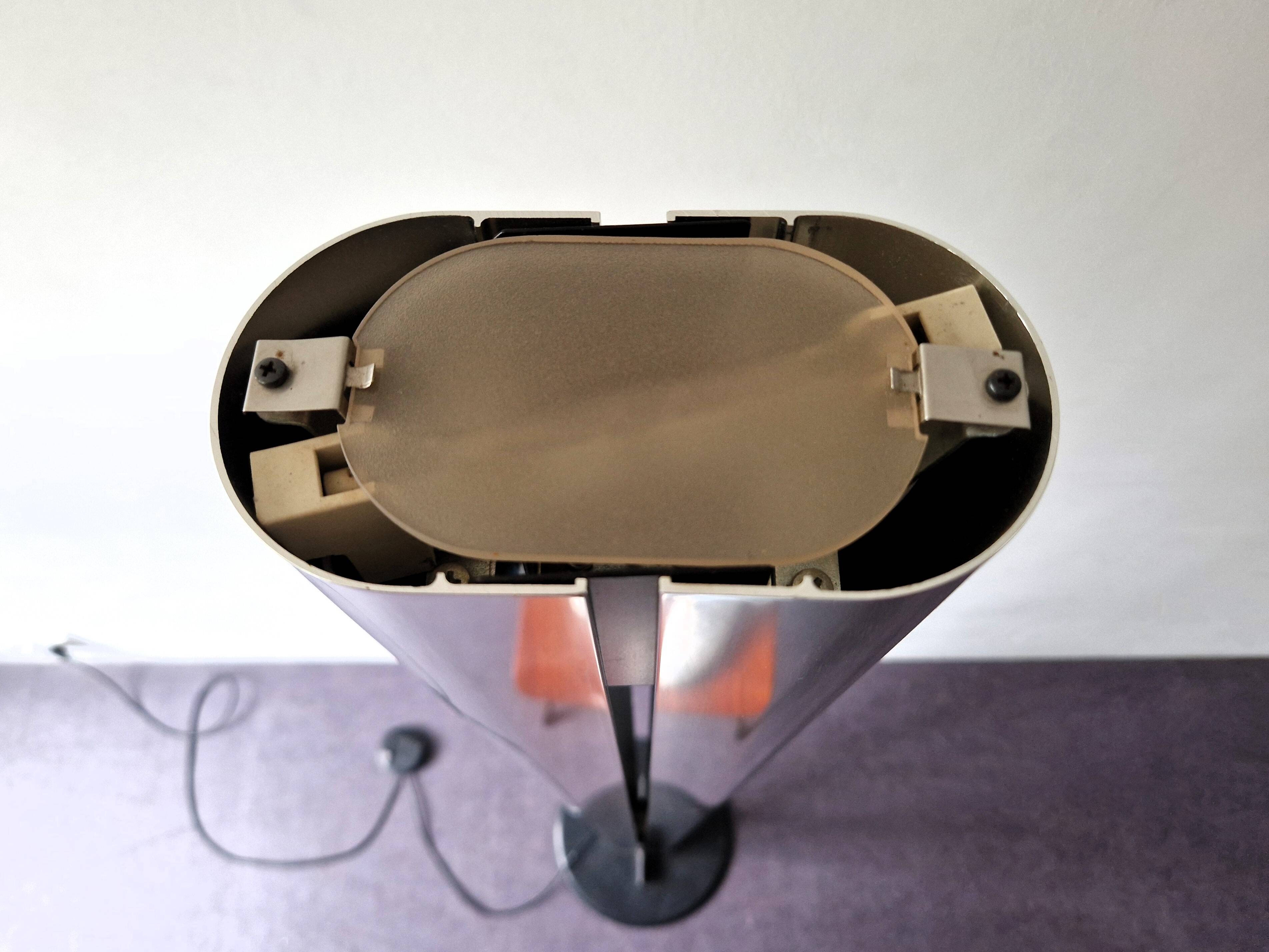 Early edition Megaron floor lamp by Gianfranco Frattini for Artemide, Italy 1979