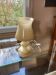 Alabaster mushroom lamp, 1940