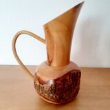 Vase en bois monobloc