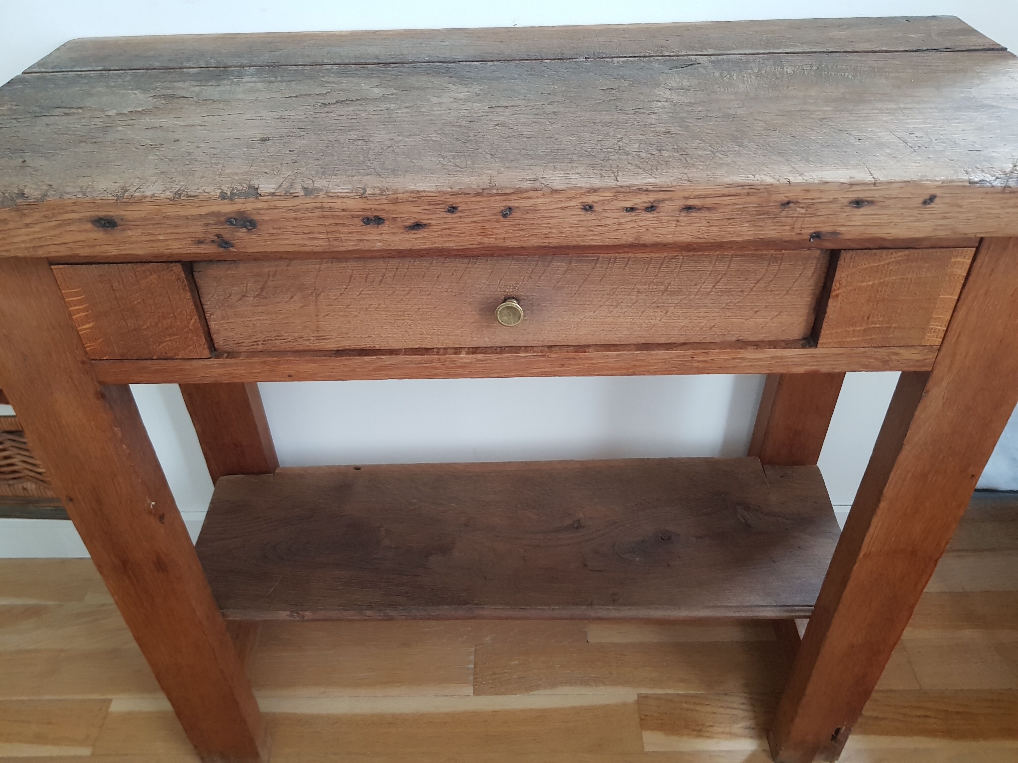 Wooden console