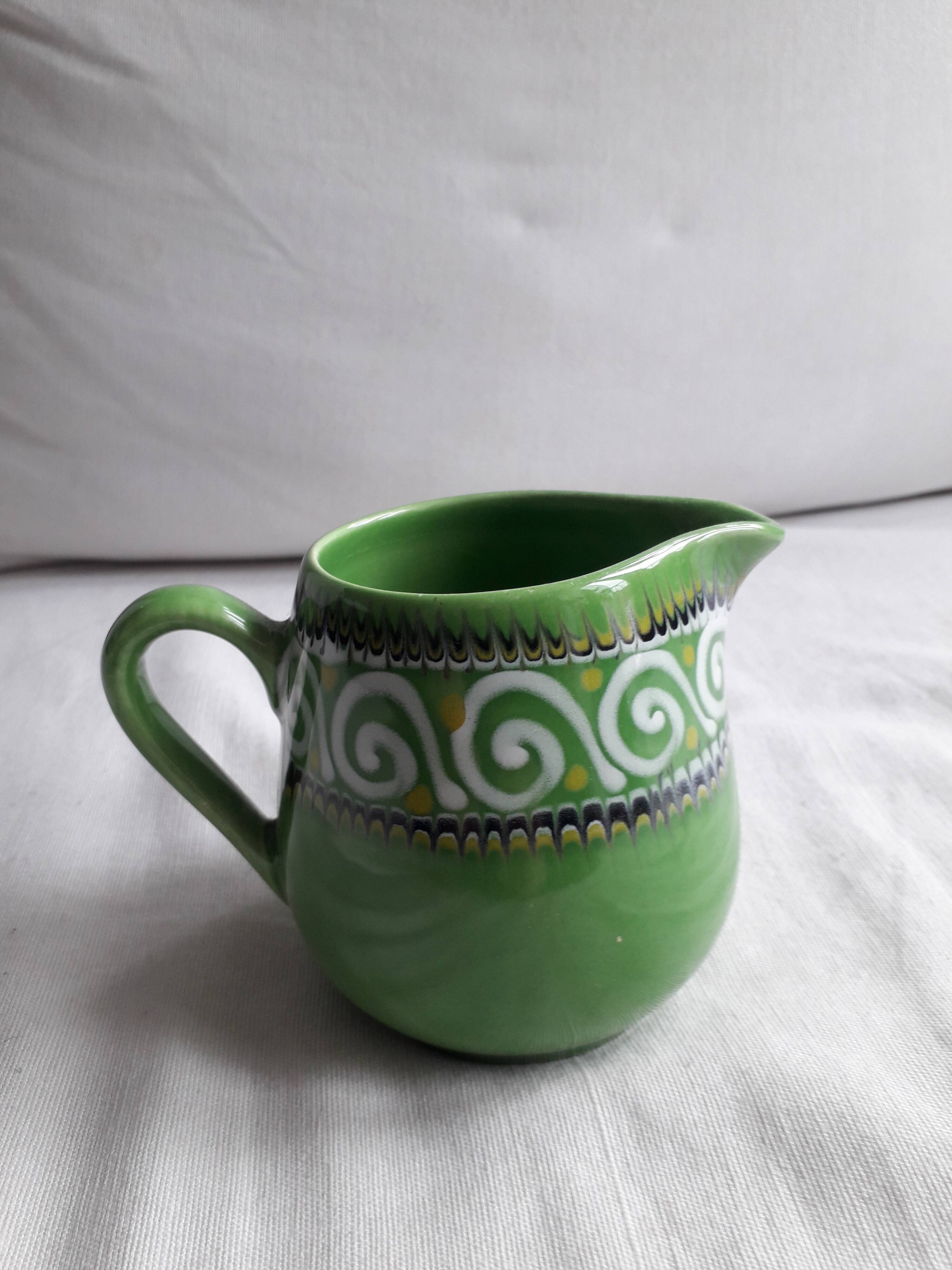 Decorated vintage ceramic