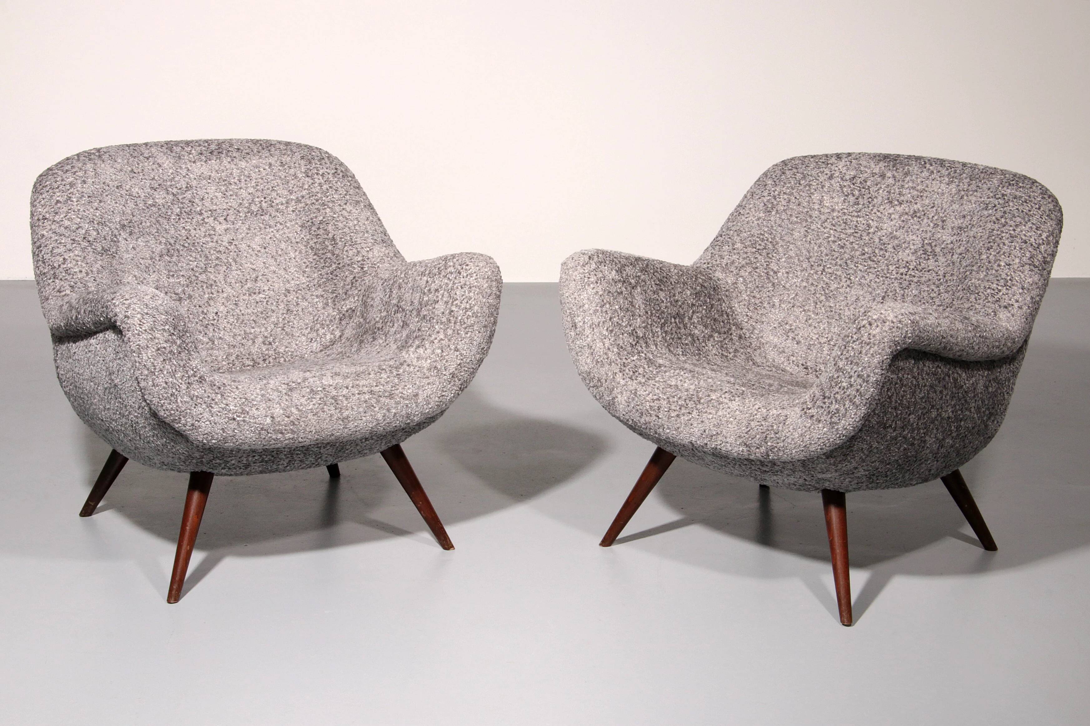 Fauteuils Gustav Bergmann de Lippe, Allemagne, 1960