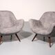 Fauteuils Gustav Bergmann de Lippe, Allemagne, 1960