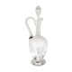 Handmade lead crystal decanter from the Lorraine crystal factory