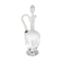 Handmade lead crystal decanter from the Lorraine crystal factory