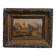 Oil on panel, old Mountain village signed Gottfried Stury XIX.