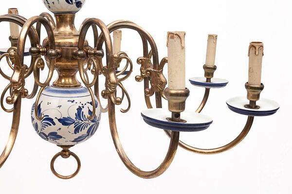 Lustre Hollandais 8 feux