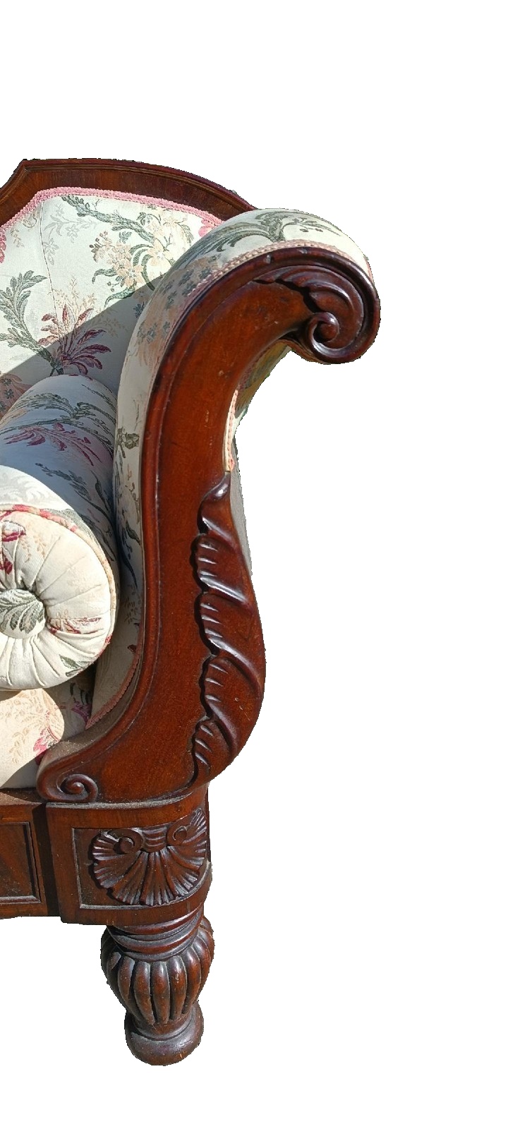 Carlo X boat sofa - Genoa, first half of the 19th century, in the style of Henry Peters