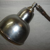 Silver metal workshop lamp