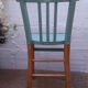 Chaise bistrot vintage années 50 vert mint