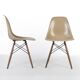 Greige Pair (2) Herman Miller Vintage Original Eames DSW Side Shell Chairs