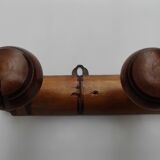 Patère bois vintage