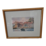 Marine watercolor