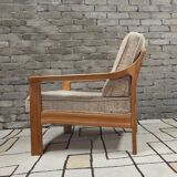 Danish canapé and its 1970s teak armchair