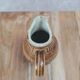 Small vintage stoneware jug with dotted decoration – rustic spirit