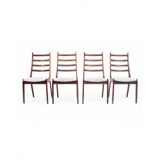 Set of chairs with a table, Danish design, 1960s.