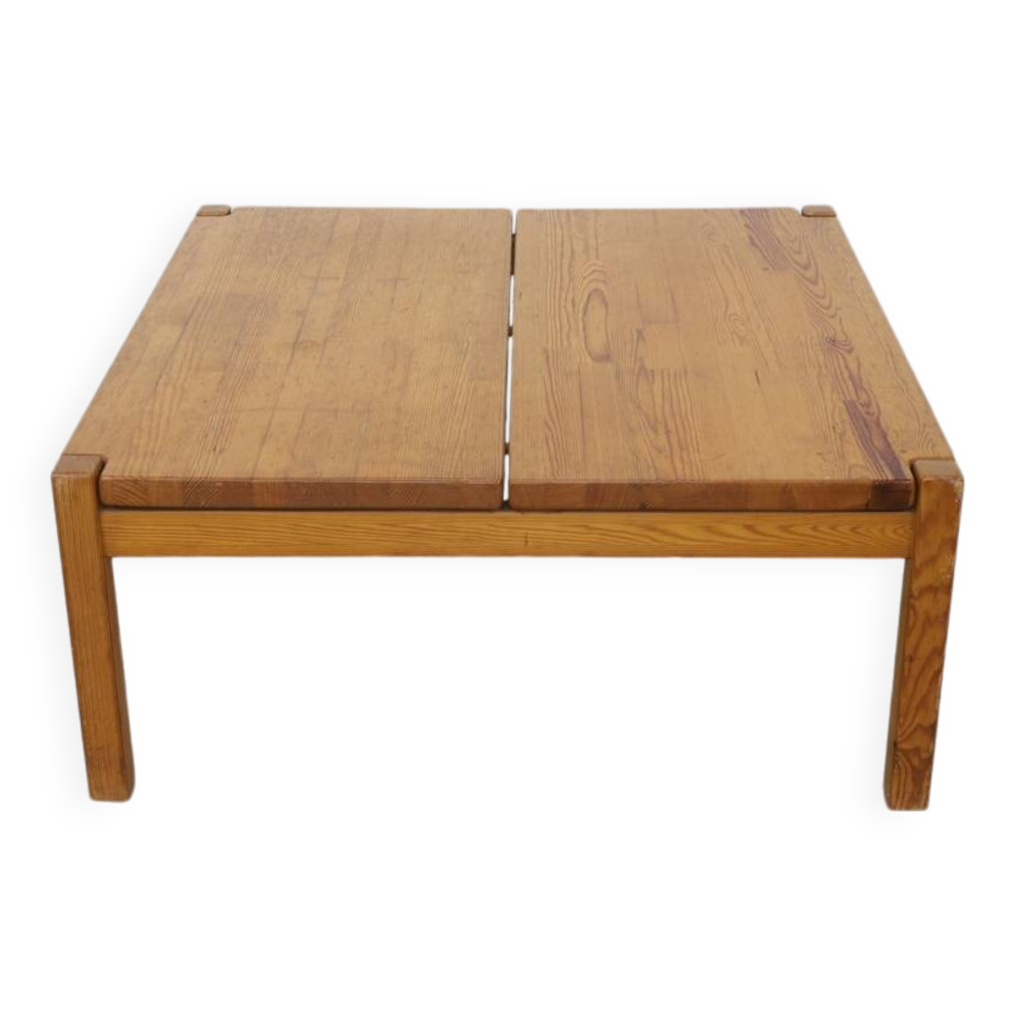 Vintage Coffee Table in Pinewood by Ilmari Tapiovaara, 1960s