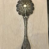silver sprinkler spoon