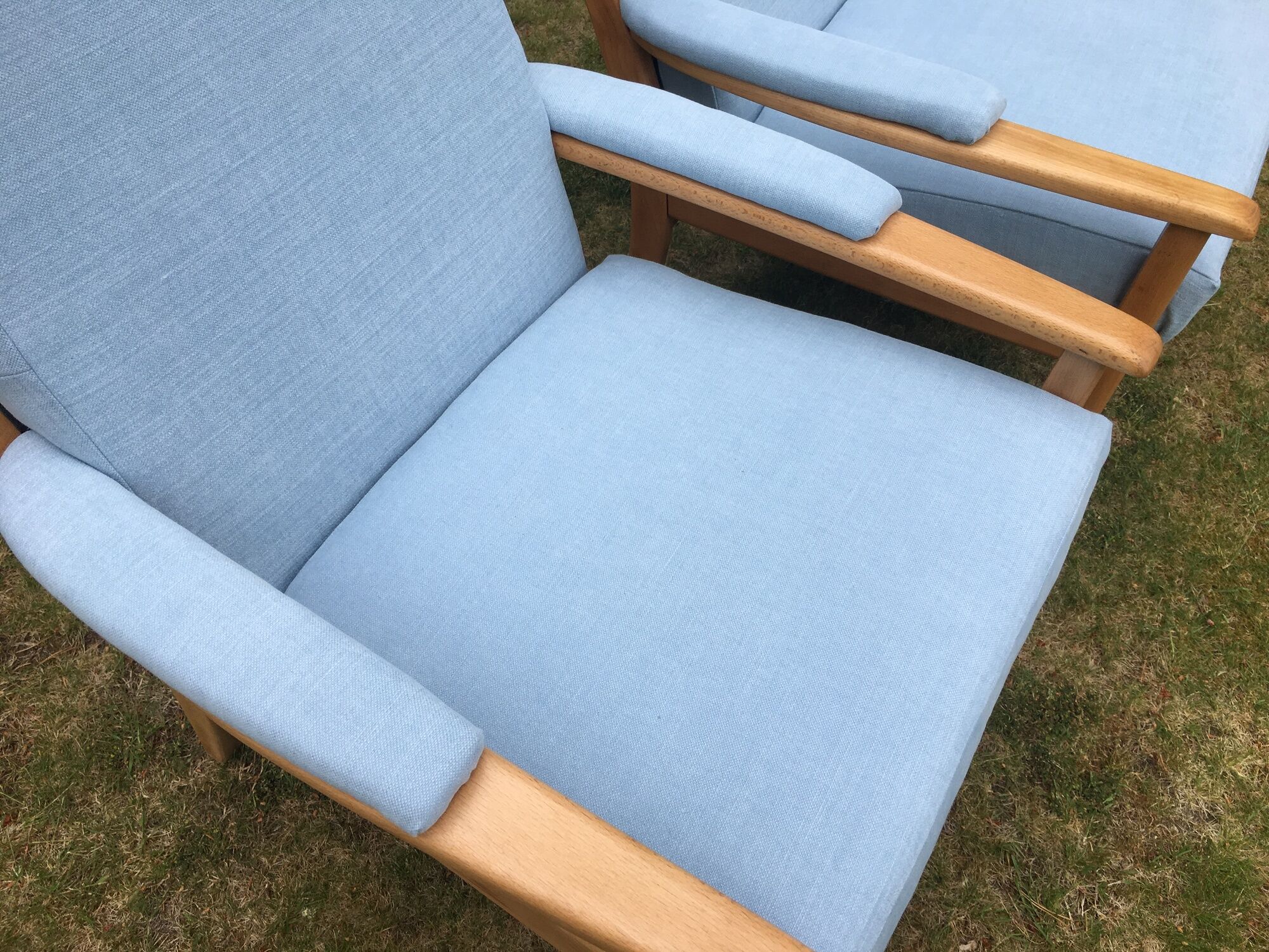 Pair of vintage armchairs