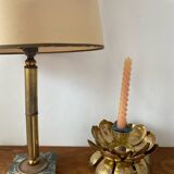 Bougeoir lotus en laiton Feldman Lighting