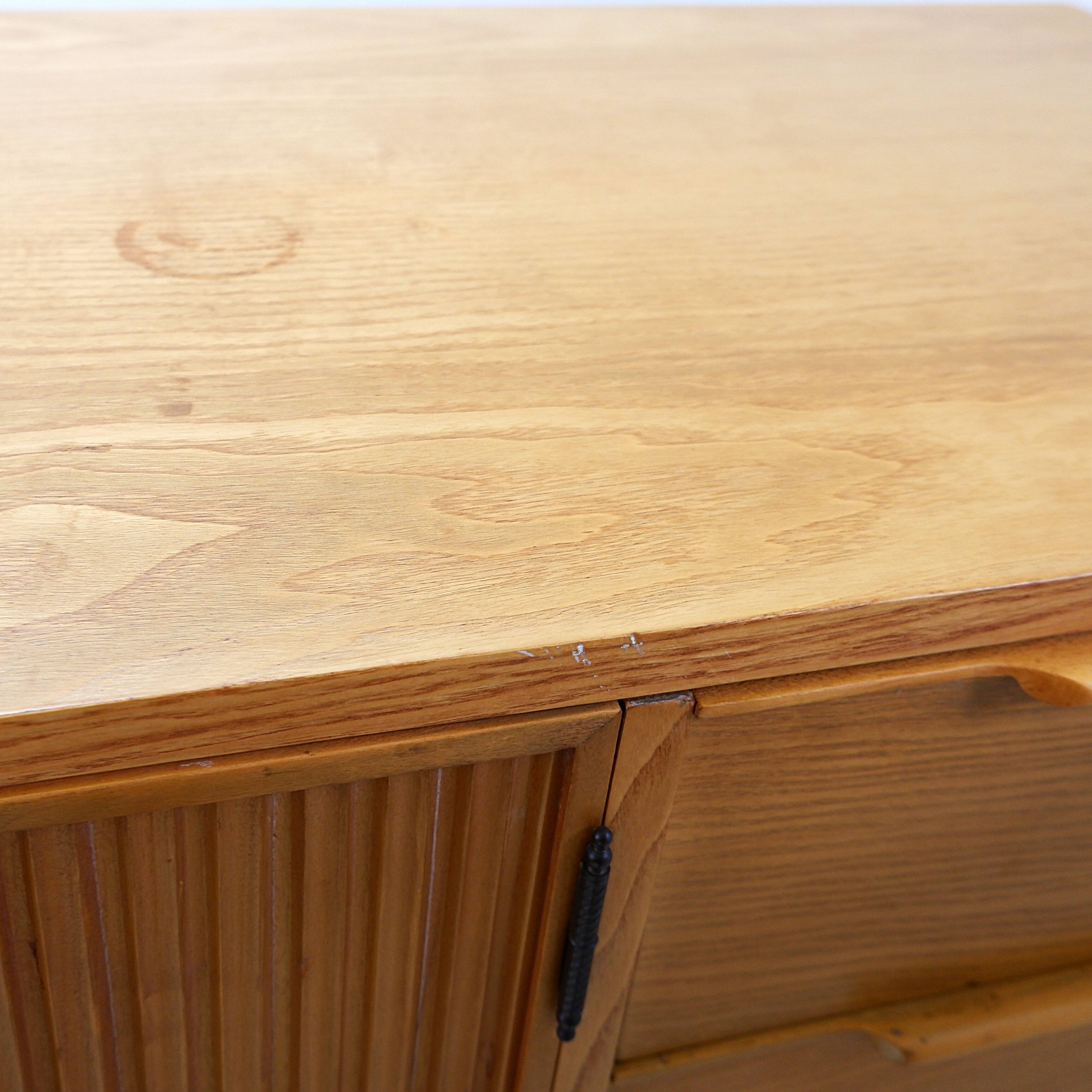 De Coene four-door, four-drawer sideboard (c.1956) - Alfred Hendrickx style Belgium 1950s