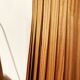 Swedish Mid Century Modern wooden pendant lamp by Hans Agne Jakobsson