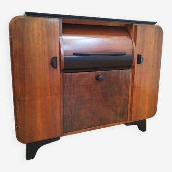 Phono chest of drawers proj. J. Halabala, Supraphone, Czechoslovakia 1930