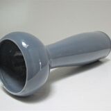 Blue blue grey glazed ceramic hyacinth vase design 70s - 80s