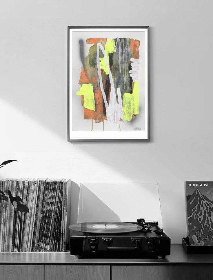 Contemporary abstract painting by Jorgen, untitled, 004
