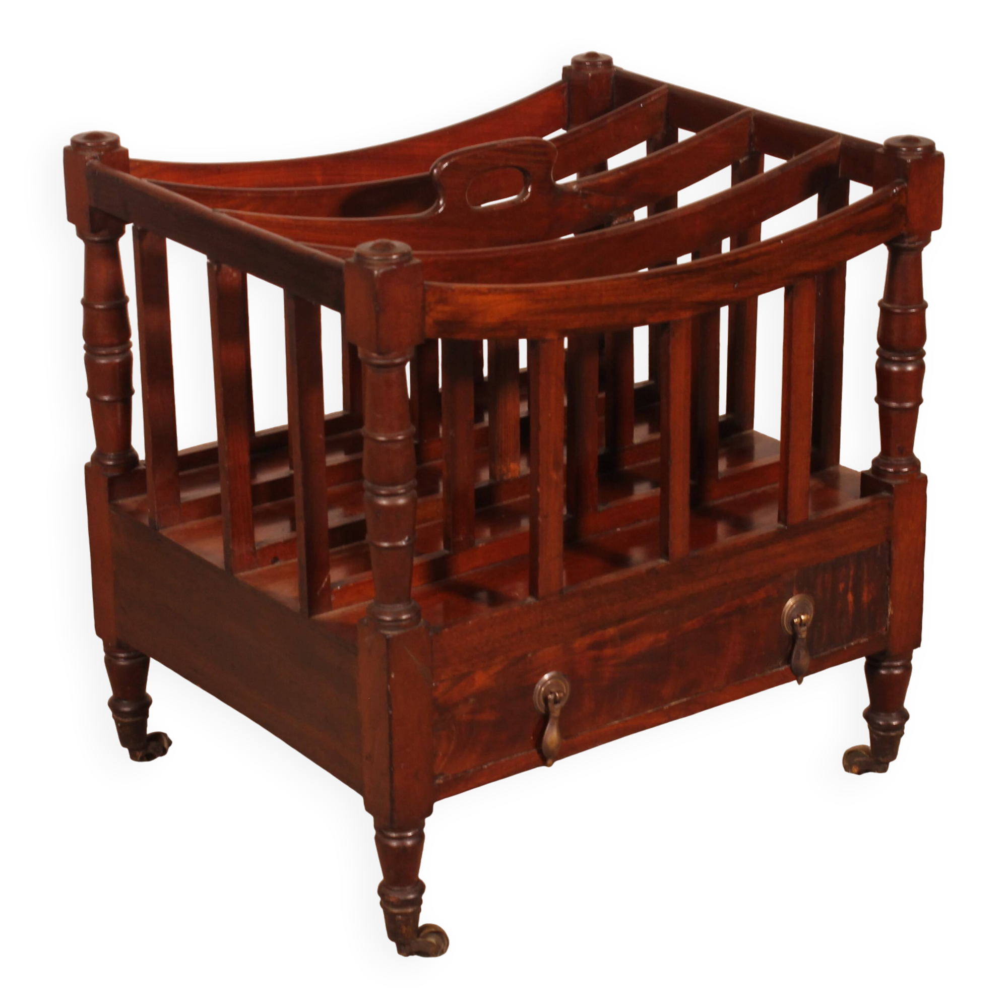Canterbury in Mahogany from the Early 19th Century Regency Period