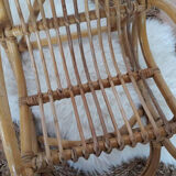 Rattan rocking chair