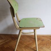 Pair of 1960's Mid Century Modern Dining Chairs by TON