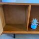 Vintage low oak sideboard (shallow)
