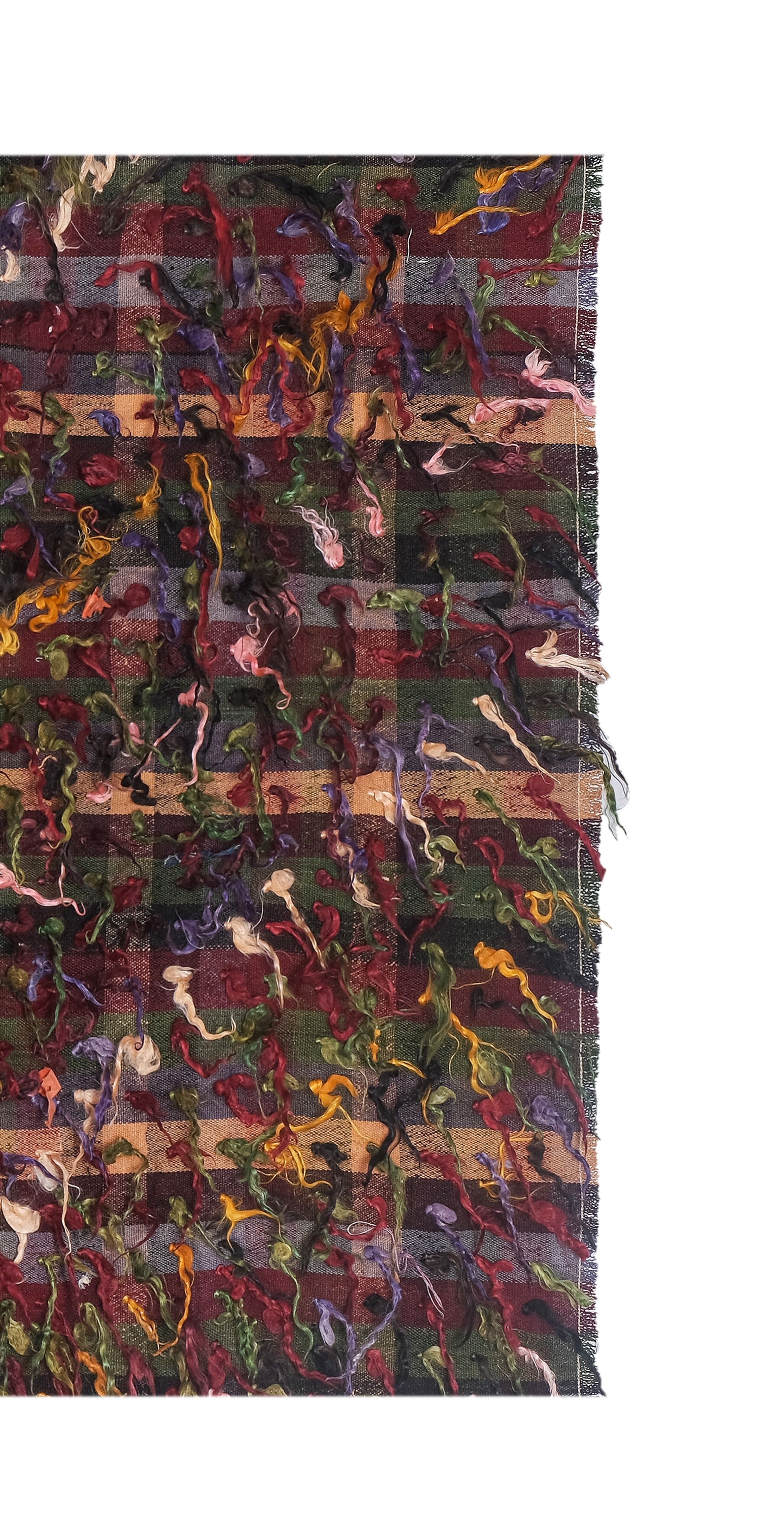 Vintage Turkish rug from Oushak, hand-woven 121x148 cm